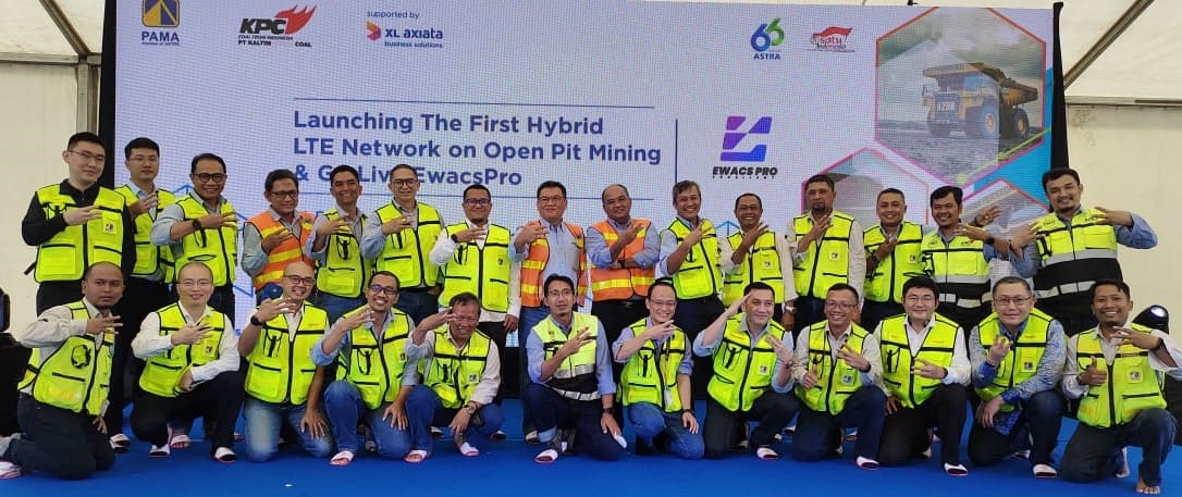 LTE Hybrid dan Go Live EwacsPro Tunjang Kinerja PT Pama Site KPC Coal Mining Project 2 Coal Mining