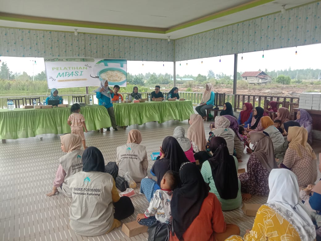 Dukung Promosi MP ASI, PT Indexim Coalindo Laksanakan Program PPM Bidang Kesehatan 2 MP ASI