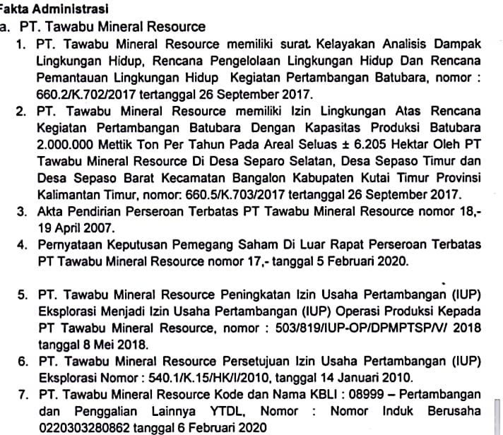 Terkait Dugaan Penyerobotan Lahan, PT TMR Klaim Sudah Dibebaskan dan Dibayar 2 PT TMR