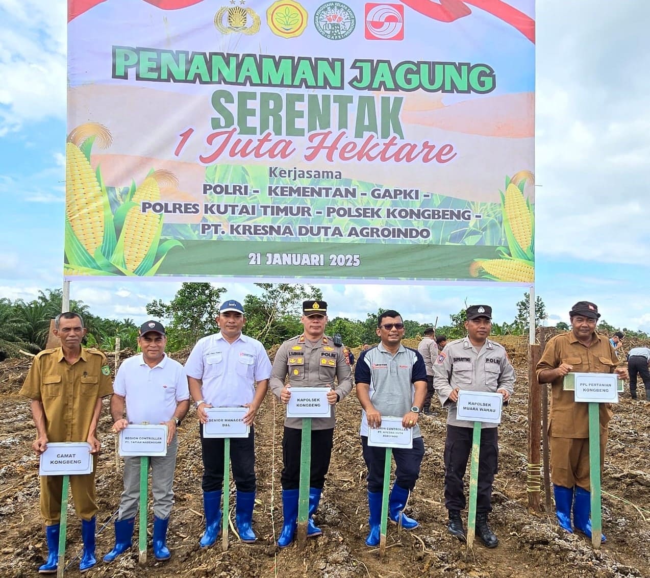 Tanam Padi Gogo dan Jagung, Sinar Mas Agribusiness and Food Siapkan Lahan Produktif di Area Perkebunan, Wujud Dukungan Pada Program Swasembada Pangan 2 Sinar mas 6