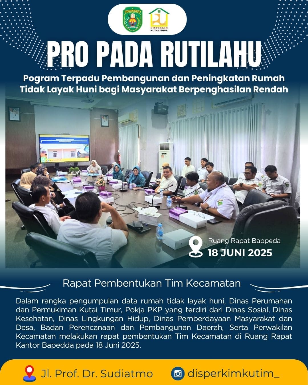 Dorong Kualitas Hunian Layak, Disperkim Kutim Luncurkan Program PRO PADA RUTILAHU 2 hj amad 1
