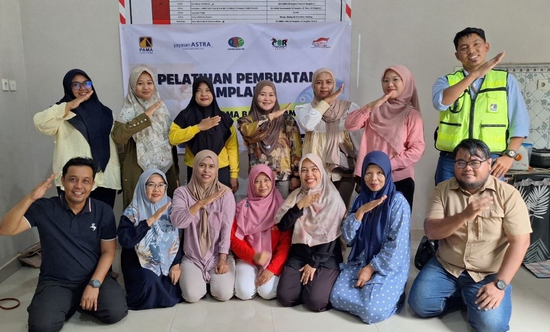 PAMA dan YDBA Gelar Pelatihan Pembuatan Amplang untuk UMKM Binaan 4 AMPLANG PAMA