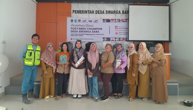 PT Pamapersada Nusantara Gelar Sosialisasi Teknis Posyandu Champion di Swarga Bara 2 Posyandu champion 2