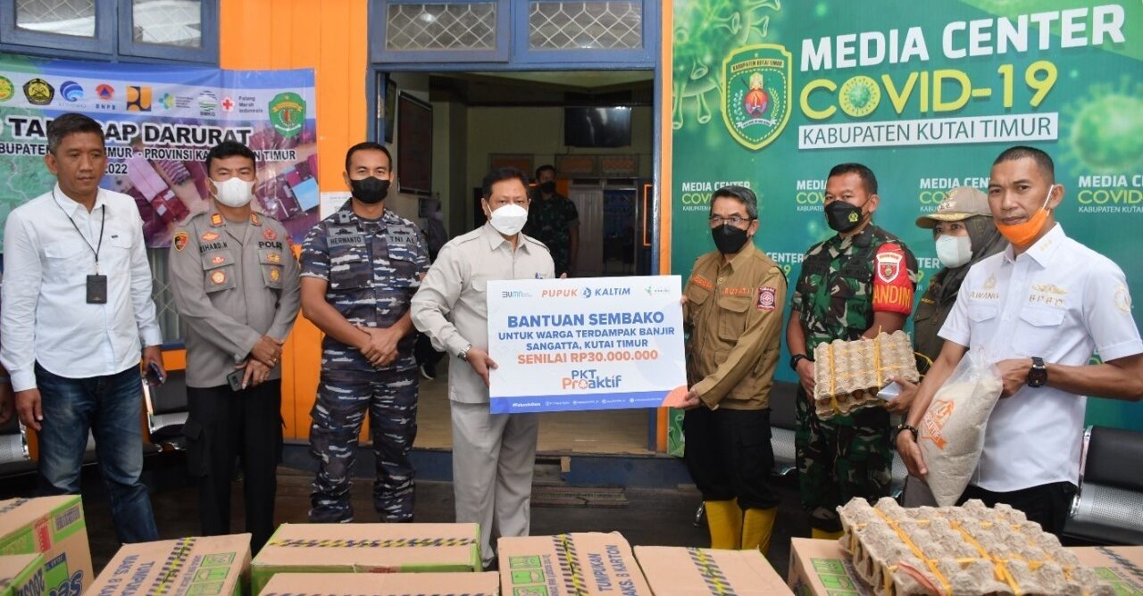 Beri Bantuan Untuk Korban Banjir Sangatta, PKT Penuhi Kewajiban