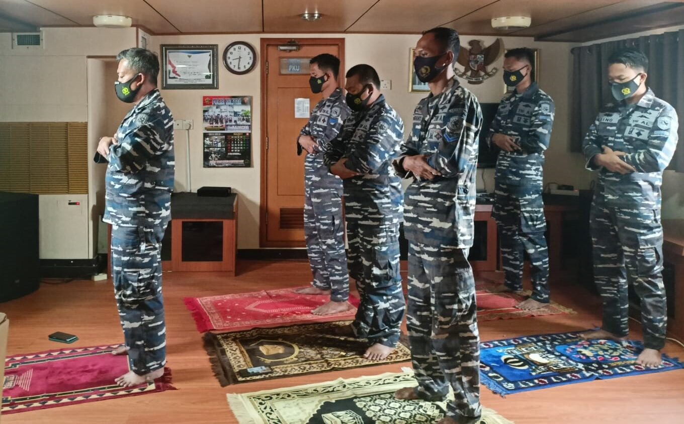 Dua Prajurit TNI AL Gugur Diserang Kelompok Separatis Papua, Lanal Sangatta Gelar Salat Gaib