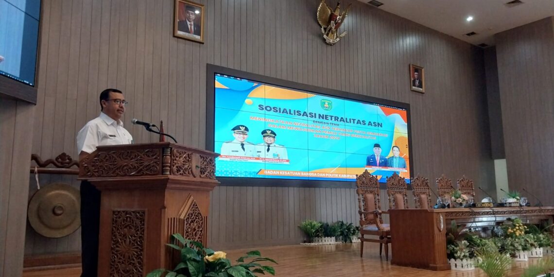 ASN Diminta Netral Pada Pemilu Serentak 2024