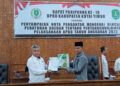 Gelar Sidang Paripurna ke-10, Dewan Terima Nota Pengantar Raperda Pertanggungjawaban APBD 2022 14 Gelar Sidang Paripurna ke-10, Dewan Terima Nota Pengantar Raperda Pertanggungjawaban APBD 2022