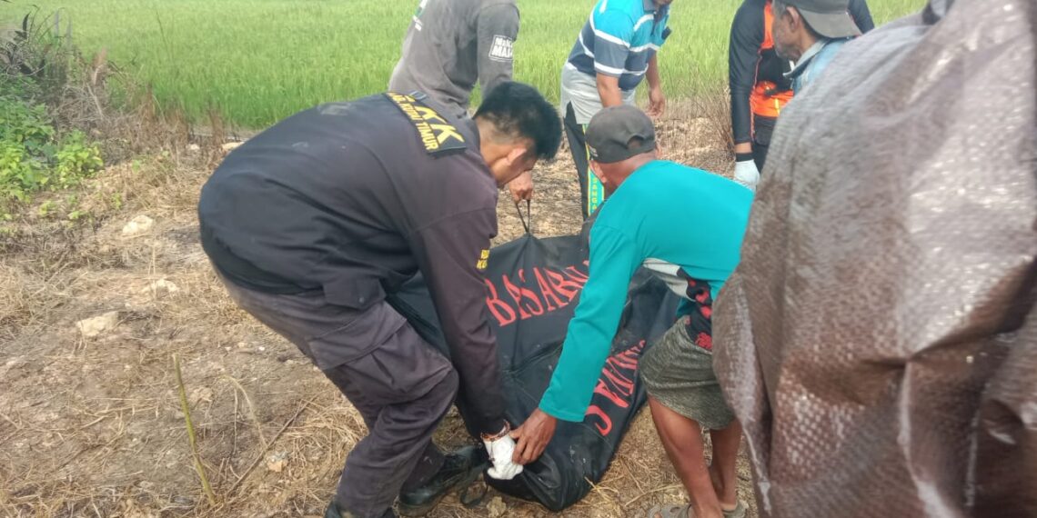 Diterkam buaya.