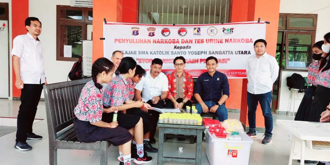 PT Pamapersada Nusantara Site KPC Coal Mining Project dan Polres Kutim Gelar Penyuluhan Bahaya Narkoba 1 Pamapersada nusantara