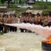 Terlibat Persami di Kaliorang, PPGD dan Teknik Pemadaman Api Disajikan PT Indexim Coalindo 11 Pemadaman Api