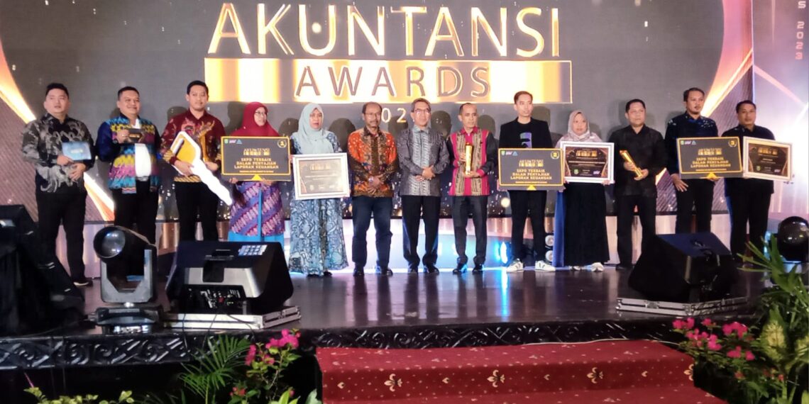 Penghargaan Akuntansi Award 2023 Upaya Mendorong Pertahankan OPINI WTP