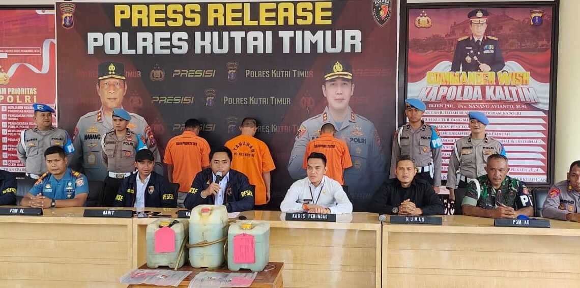Amankan 3,2 Ton Pertalite, Tiga Pelaku Diamankan Tim Satgas Terpadu 1 Pertalite