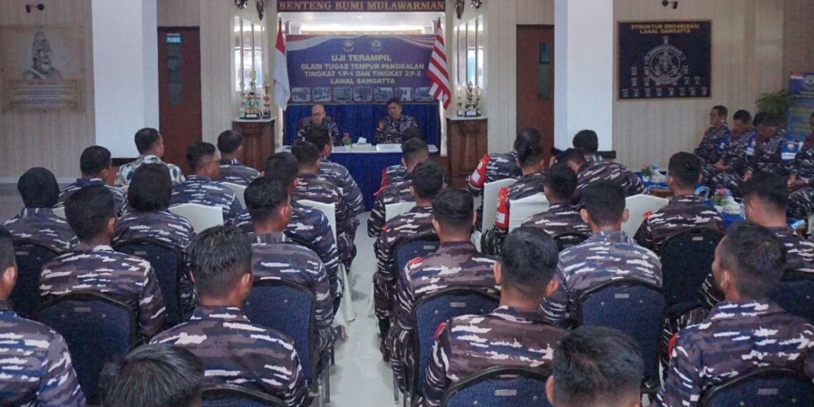 Gelar Glagaspur, Upaya Lanal Sangatta Asah Kemampuan Prajurit