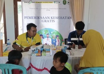 Harapkan Jadi Agenda Rutin, Pemeriksaan Kesehatan Gratis PT Indexim Coalindo Solusi Warga yang Jauh dari Puskesmas
