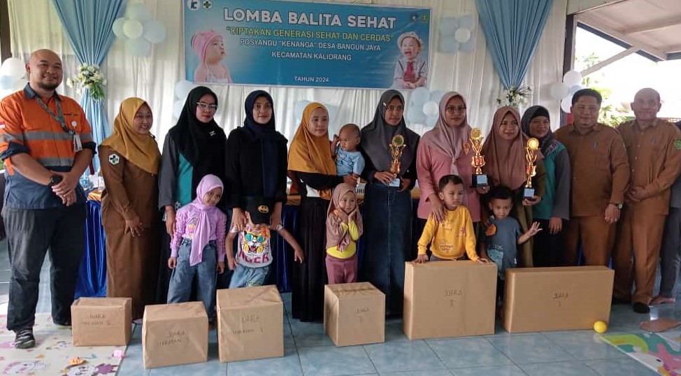 Bagian dari Program Abang Gemas, PT Indexim Coalindo Sukses Gelar Lomba Balita Sehat 1 PT Indexim Coalindo
