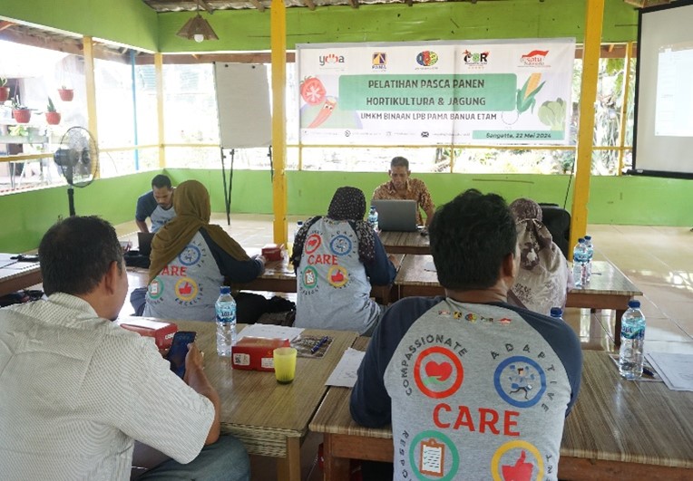 Libatkan Stiper Kutim, LPB PAMA Banua Etam Gelar Pelatihan Pasca Panen Tanaman Jagung dan Hortikultura 1 LPB PAMA