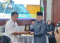 Kedatangan Pelajar SMPN 1 Rantau Pulung, Komisi D Beri Edukasi Mekanisme Kerja Dewan