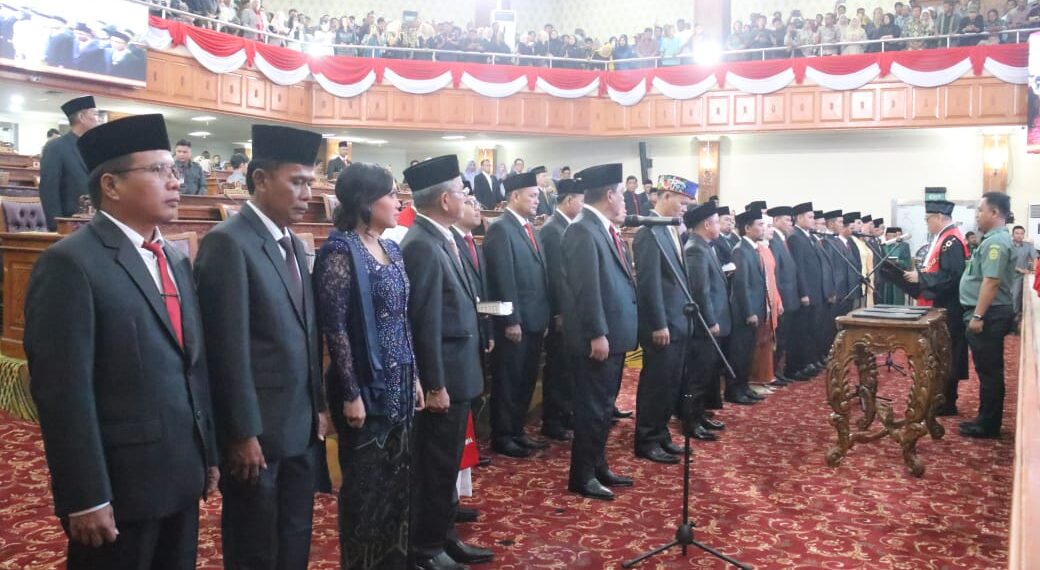 SAH!!! Anggota DPRD Kutim Periode 2024-2029 Dilantik