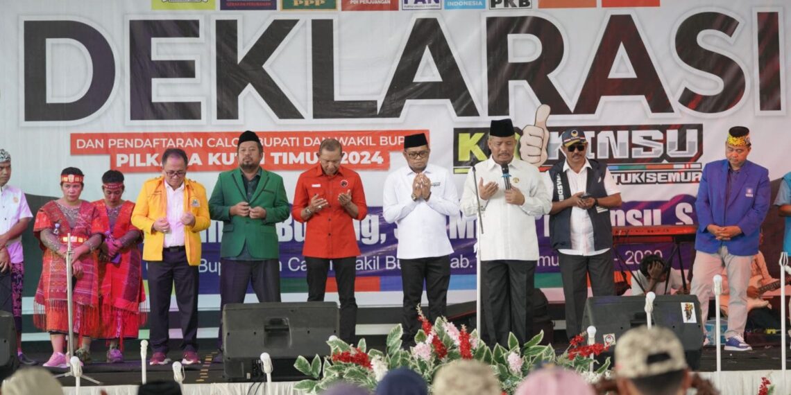 Deklarasi Pasangan Calon, Sembilan Partai Politik Dukung KB-Kinsu 1 Deklarasi Pasangan Calon, Sembilan Partai Politik Dukung KB-Kinsu