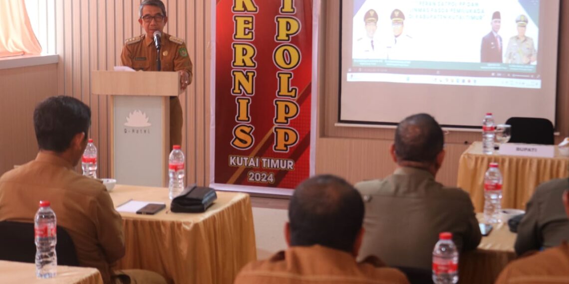 Rapat Kerja Teknis Satpol PP, Ardiansyah: Jalankan Tugas Secara Solid dan Profesional