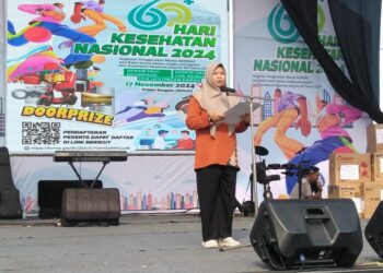 Puncak Peringatan HKN ke-60, Dinkes Kutim Gelar GERMAS dan Bakti Sosial