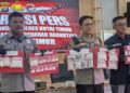 Dua Bulan Beraksi, 903,83 gram Sabu Gagal Edar, Polres Kutim Amankan Sembilan Tersangka