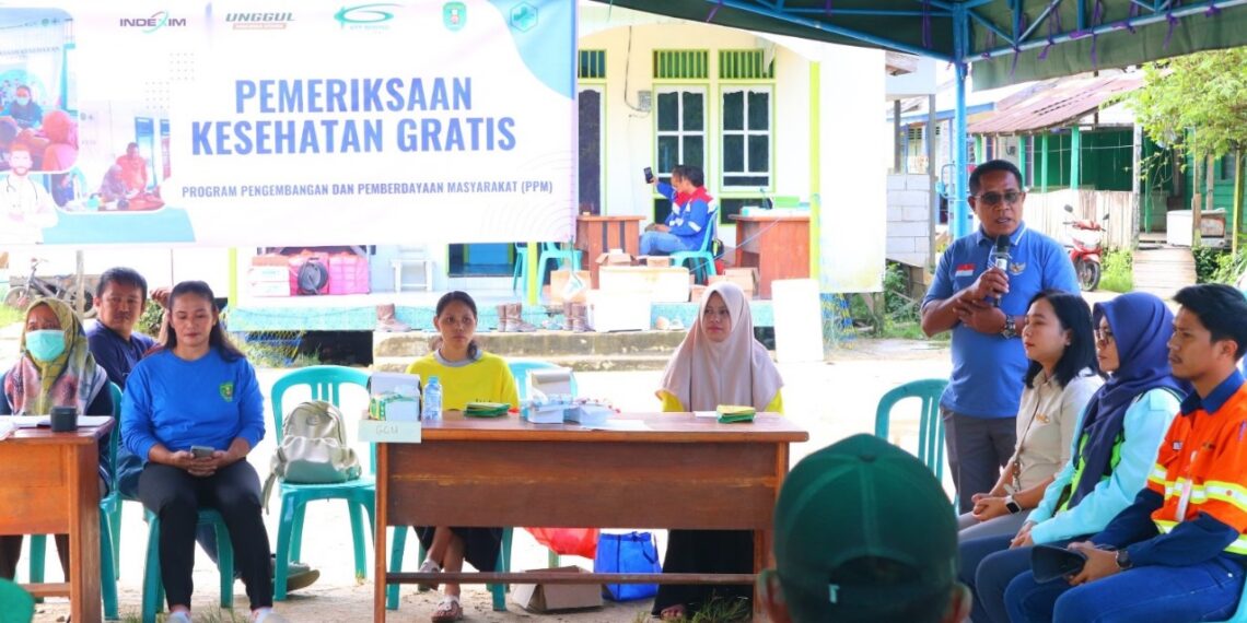 Peduli Kesehatan Masyarakat, PT Indexim Coalindo Gelar Pemeriksaan Kesehatan Gratis di Dua Desa