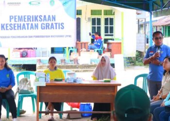 Peduli Kesehatan Masyarakat, PT Indexim Coalindo Gelar Pemeriksaan Kesehatan Gratis di Dua Desa