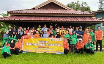 Beri Edukasi Peremajaan Listrik, PT Pamapersada Nusantara Site KPC Coal Mining Project Kolaborasi dengan Desa Swarga Bara