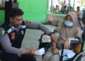 Bakti Kesehatan Polres Kutim Disambut Antusias Warga Sangkulirang
