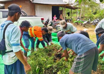 Dorong Petani Produksi Pupuk Organik Mandiri, PT Indexim Coalindo Gelar Pelatihan Bokashi