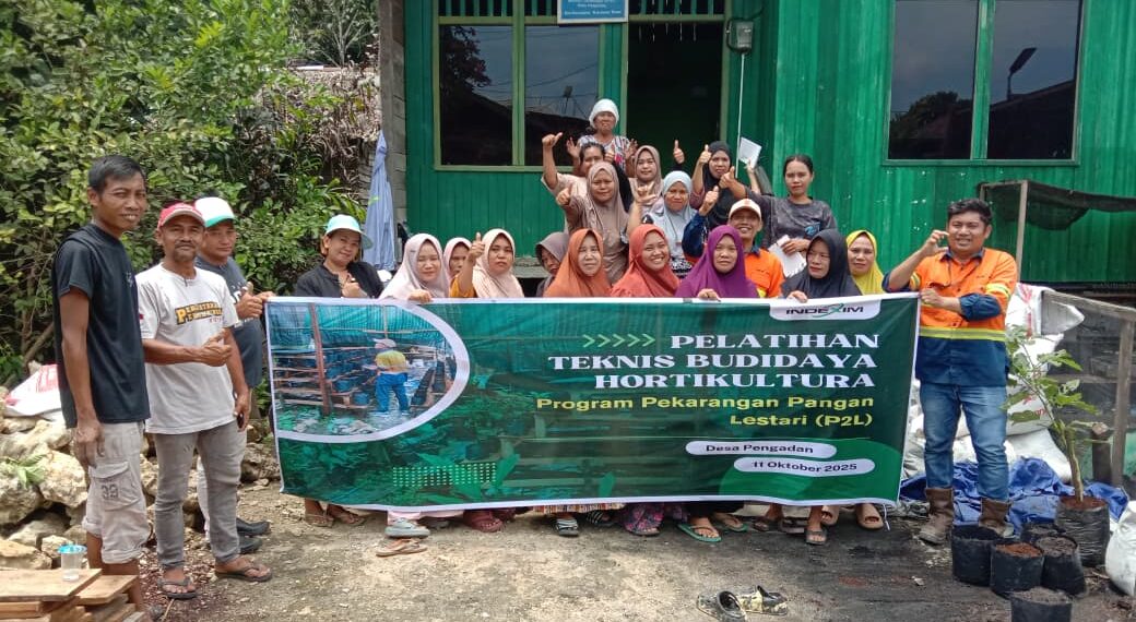 Dukung Kemandirian Pangan Masyarakat, PT Indexim Latihkan Pembuatan Media Tanam 1 Kemandirian pangan