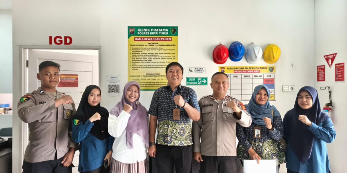 Klinik Polres Kutim Lolos Rekredensialing BPJS Kesehatan, Kapolres Apresiasi Komitmen Pelayanan Kesehatan Personel