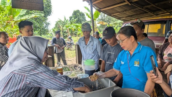 Dampingi Petani Mengendalikan OPT Padi, PAMA Kutim Dorong Alternatif Pengendalian Hama Terpadu Murah dan Ramah Lingkungan 1 Padi