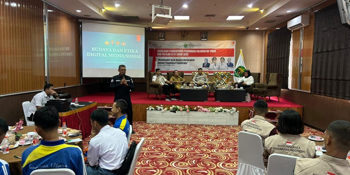 Edukasi Literasi Digital Pada Pelajar, Sinergi Polres Kutim dan Kesbangpol Kaltim Sukses Dilaksanakan