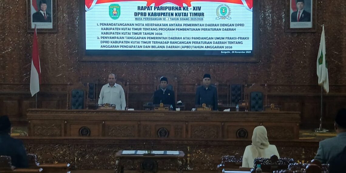 Sahkan 27 Raperda Prioritas 2026, DPRD Kutim Fokus Tata Ruang hingga Perlindungan Petani
