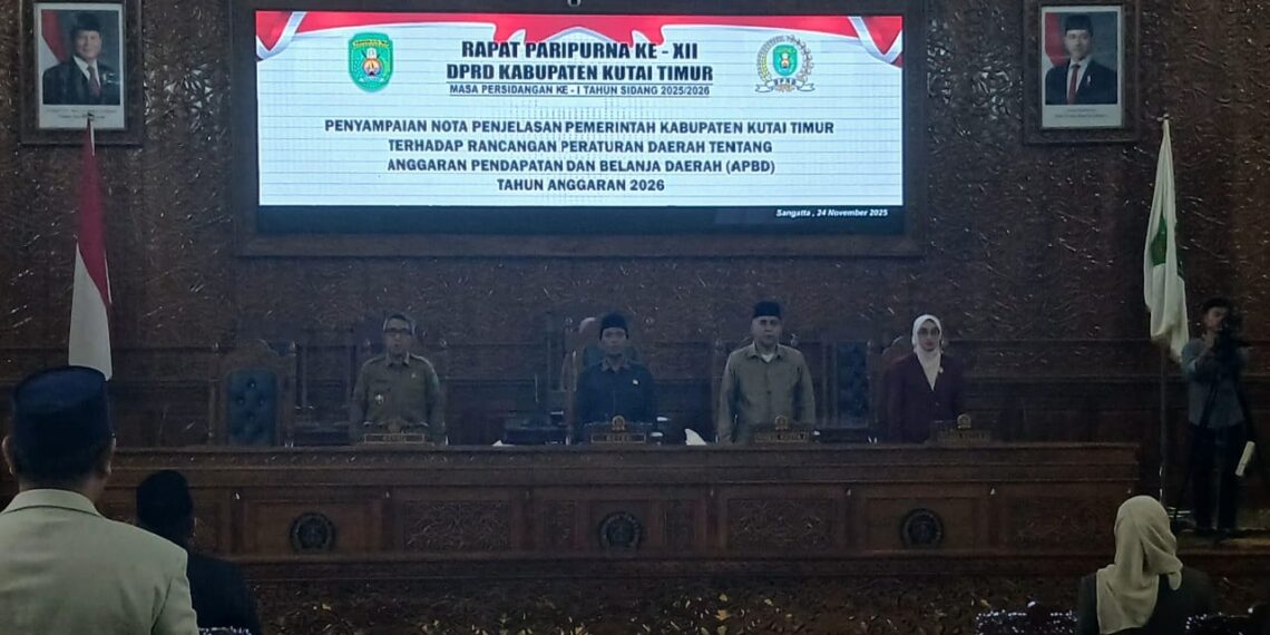 RAPBD Kutim 2026 Diproyeksikan Rp 5,73 Triliun, Kualitas SDM dan Infrastruktur Prioritas Utama