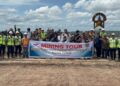 Rombongan Uji Kompetensi Wartawan Diajak Jelajahi Area Tambang KPC 12 Tambang