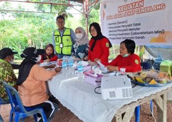 Dorong Kualitas Hidup Warga, PAMA dan Desa Siaga Swarga Bara Gelar Penyuluhan Kesehatan Terpadu