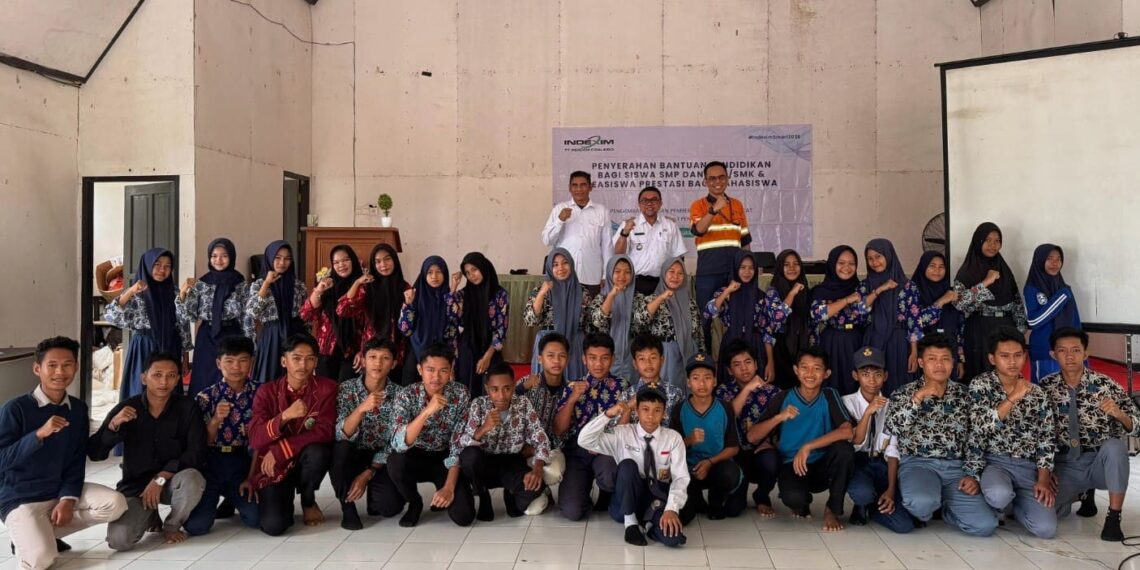 150 Pelajar Terima Beasiswa Indexim Smart Garapan PT Indexim Coalindo