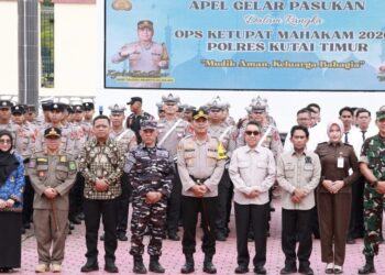 Wujudkan Mudik Aman, Polres Kutim Kerahkan Personel Gabungan dalam Operasi Ketupat Mahakam