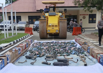Musnahkan Narkoba Hingga Miras, Jelang Idulfitri 2026 Polres Kutai Timur Pastikan Perangi Pekat