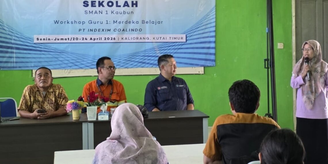 Tingkatkan Mutu Pendidikan, PT Indexim Coalindo Latih Guru dan Manajemen Sekolah di Kaubun