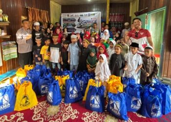 Padukan Gaya Hidup Sehat dan Kepedulian Sosial, PT Pamapersada Nusantara Gelar Gowes for Charity