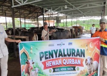 Sambut Idul Adha 1447 Hijriah, PT Indexim Coalindo Salurkan Hewan Kurban di Desa Lingkar Tambang 7 Sambut Idul Adha 1447 Hijriah, PT Indexim Coalindo Salurkan Hewan Kurban di Desa Lingkar Tambang