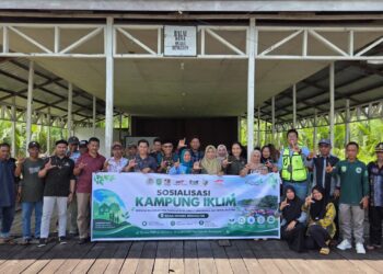 Dorong Desa Muara Bengalon Jadi Kampung Iklim, DLH Kutim dan PT Pamapersada Nusantara Bersinergi