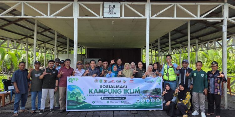 Dorong Desa Muara Bengalon Jadi Kampung Iklim, DLH Kutim dan PT Pamapersada Nusantara Bersinergi