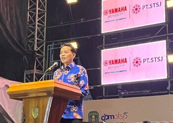 Sarat Makna Filosofis, Asisten I Kutim Bedah Tiga Sapuan Logo HUT ke-27 di Expo Kutim 2026