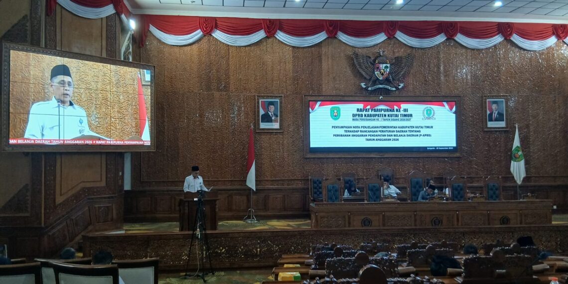 Pendapatan Naik Jadi Rp 6,408 Triliun, Pemkab Kutim Sampaikan Nota Penjelasan Raperda P-APBD 2026 1 Pendapatan Naik Jadi Rp 6,408 Triliun, Pemkab Kutim Sampaikan Nota Penjelasan Raperda P-APBD 2026